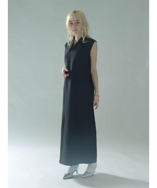 :ETHROF(イーサオブ)の「JACQUARD BUSTIRE SET DRESS(ワンピース・レディース・ブラック・MEDIUM)」の18枚目の写真