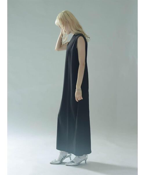 :ETHROF(イーサオブ)の「JACQUARD BUSTIRE SET DRESS(ワンピース・レディース・ブラック・MEDIUM)」の20枚目の写真