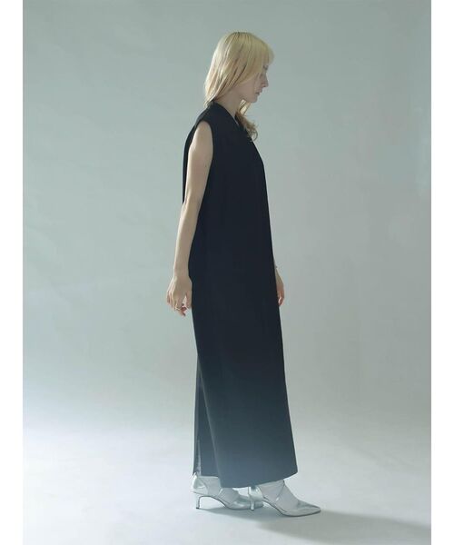 :ETHROF(イーサオブ)の「JACQUARD BUSTIRE SET DRESS(ワンピース・レディース・ブラック・MEDIUM)」の22枚目の写真