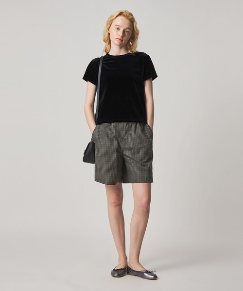 Steven Alan（スティーブンアラン）の「＜Steven Alan＞チェック ショートパンツ（その他パンツ・レディース・ブラック/ベージュ・S/M）」の10枚目の写真