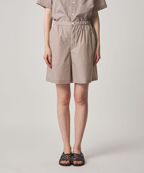 Steven Alan（スティーブンアラン）の「＜Steven Alan＞チェック ショートパンツ（その他パンツ・レディース・ブラック/ベージュ・S/M）」の11枚目の写真