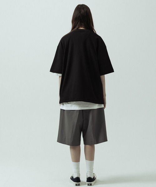 SLICK(スリック)の「【SLICK/スリック】Tech Thermal Drawstring Henley Neck/テックサーマルドローストリングヘンリーネックTシャツ(Tシャツ/カットソー・メンズ・サックスブルー/ブラック/スミクロ/グレイッシュベージュ・3/2/1)」の21枚目の写真