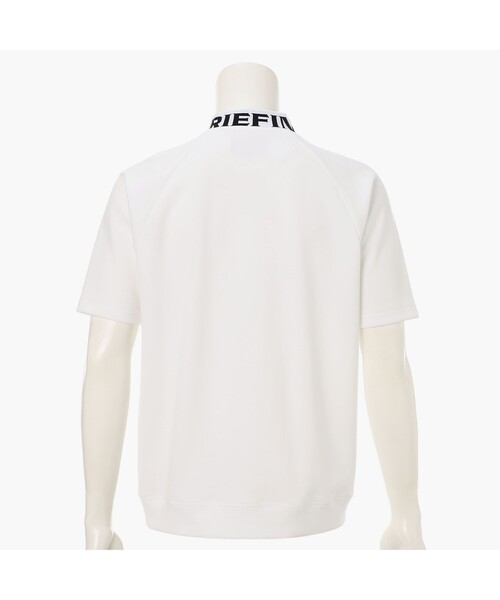 BRIEFING(ブリーフィング)の「【BRIEFING GOLF/ブリーフィングゴルフ】MEN’S NECK LOGO HIGHNECK RF(Tシャツ/カットソー・メンズ・ブラック/ホワイト/ネイビー・L/M/S)」の4枚目の写真