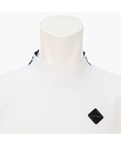 BRIEFING(ブリーフィング)の「【BRIEFING GOLF/ブリーフィングゴルフ】MEN’S NECK LOGO HIGHNECK RF(Tシャツ/カットソー・メンズ・ブラック/ホワイト/ネイビー・L/M/S)」の6枚目の写真