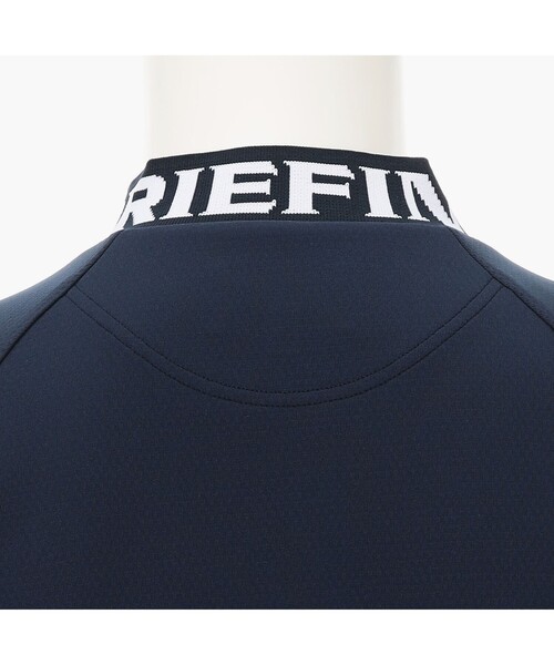 BRIEFING(ブリーフィング)の「【BRIEFING GOLF/ブリーフィングゴルフ】MEN’S NECK LOGO HIGHNECK RF(Tシャツ/カットソー・メンズ・ブラック/ホワイト/ネイビー・L/M/S)」の12枚目の写真