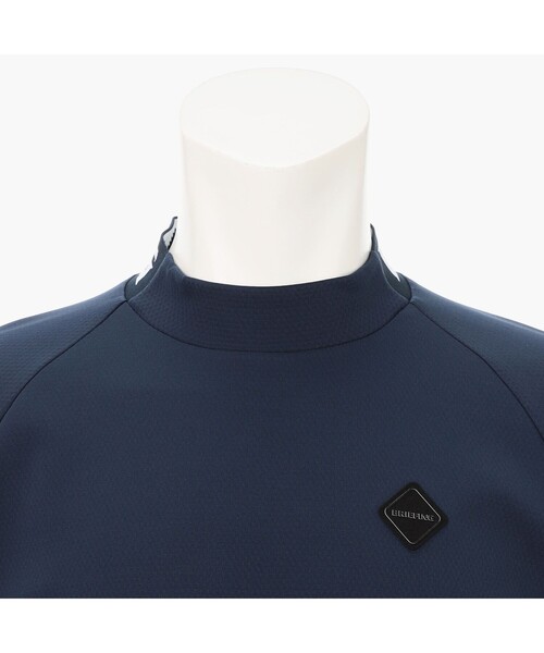 BRIEFING(ブリーフィング)の「【BRIEFING GOLF/ブリーフィングゴルフ】MEN’S NECK LOGO HIGHNECK RF(Tシャツ/カットソー・メンズ・ブラック/ホワイト/ネイビー・L/M/S)」の13枚目の写真