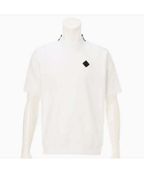 BRIEFING(ブリーフィング)の「【BRIEFING GOLF/ブリーフィングゴルフ】MEN’S NECK LOGO HIGHNECK RF(Tシャツ/カットソー・メンズ・ブラック/ホワイト/ネイビー・L/M/S)」の4枚目の写真