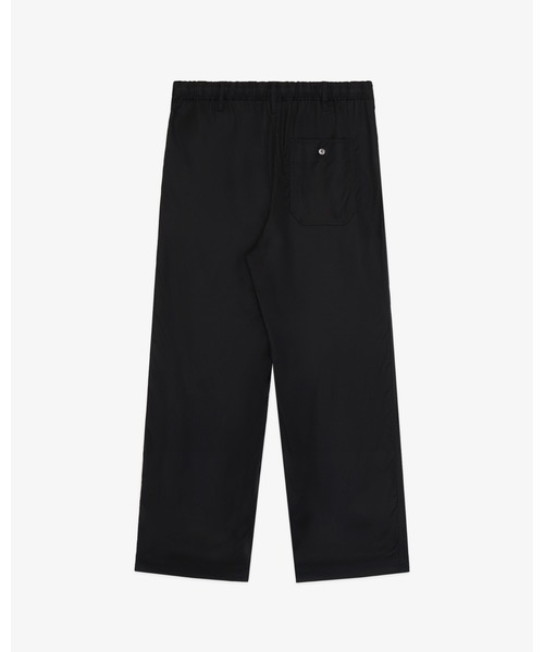 FRONT 11201（フロントワンワントゥーオーワン）の「Easy Fatigue Pants/ Rayon Gabardine（その他パンツ・メンズ・ブラック・S/M/L/XL）」の2枚目の写真