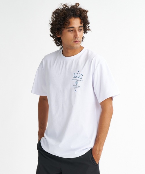 BILLABONG(ビラボン)の「BILLABONG メンズ FIRMA STRETCH TEE サーフTシャツ 【2026年夏モデル】(Tシャツ/カットソー・メンズ・ブラック/ブルー系その他/ホワイト・X-LARGE/LARGE/MEDIUM)」の4枚目の写真