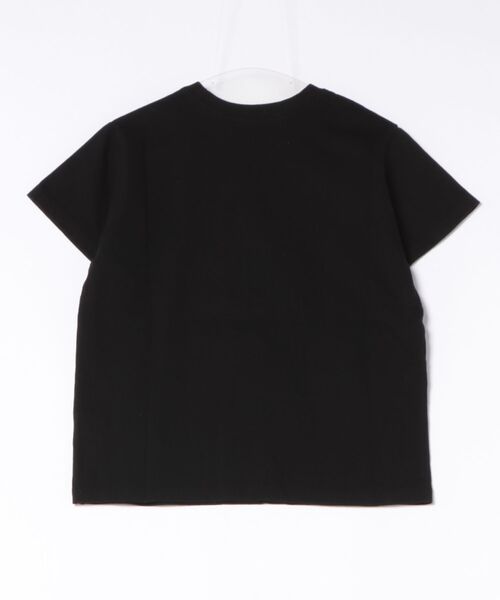 a.p.o.v.(エーピーオービー)の「a.p.o.v. クロップド丈ダメージワッペンY2KプリントTシャツ(レディース)(Tシャツ/カットソー・レディース・ホワイト/ブラック・ONESIZE)」の3枚目の写真