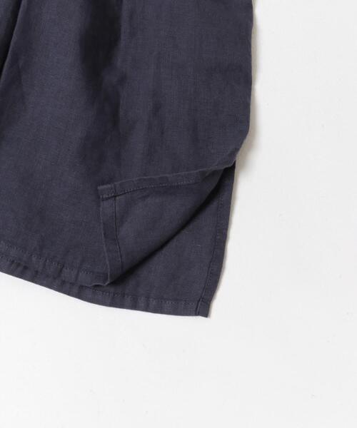 URBAN RESEARCH DOORS（アーバンリサーチドアーズ）の「リネンウエストタックスキッパーブラウス（シャツ/ブラウス・レディース・ボルドー/オフホワイト/ネイビー・FREE）」の5枚目の写真