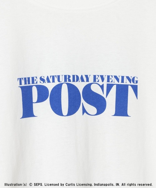 LEPSIM(レプシィム)の「【The Saturday Evening Post】アソートプリントT 672188(Tシャツ/カットソー・レディース・オフホワイト/イエロー・FREE)」の11枚目の写真