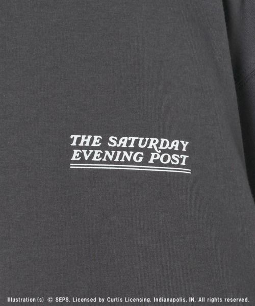 LEPSIM(レプシィム)の「【The Saturday Evening Post】アソートプリントT 672188(Tシャツ/カットソー・レディース・オフホワイト/イエロー・FREE)」の8枚目の写真
