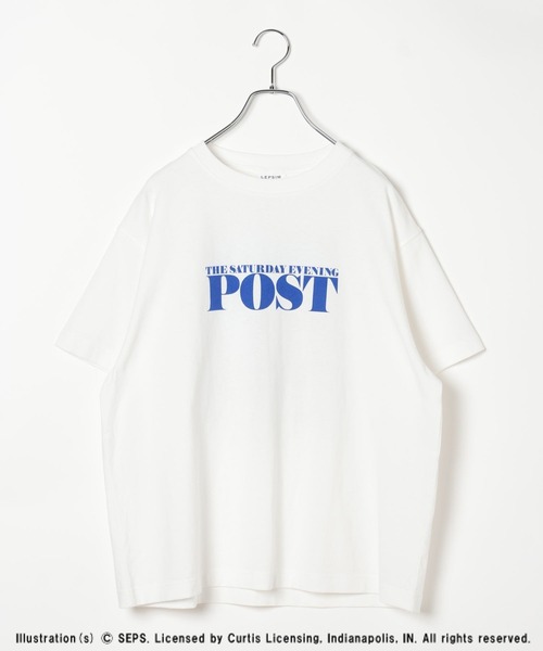 LEPSIM(レプシィム)の「【The Saturday Evening Post】アソートプリントT 672188(Tシャツ/カットソー・レディース・オフホワイト/イエロー・FREE)」の10枚目の写真