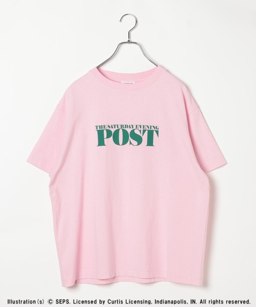 LEPSIM(レプシィム)の「【The Saturday Evening Post】アソートプリントT 672188(Tシャツ/カットソー・レディース・オフホワイト/イエロー・FREE)」の13枚目の写真