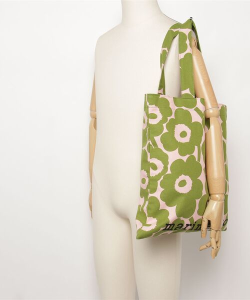 marimekko(マリメッコ)の「【ASIA EXCLUSIVE】《kioski》Ae Vankka Unikko(トートバッグ・レディース・グリーン・FREE)」の10枚目の写真