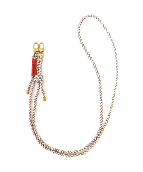 Topologie(トポロジー)の「Topologie/トポロジー Topologie Wares Straps 6.0mm Rope Strap 【ストラップ単体】(スマホグッズ・メンズ・アイボリー・F)」の1枚目の写真
