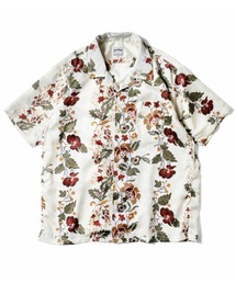 HOUSTON ヒューストン BOTANICAL ALOHA SHIRT ボタニカル柄 アロハシャツ / 開襟シャツ【日本製】