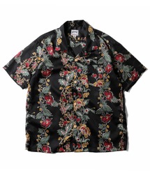 HOUSTON ヒューストン BOTANICAL ALOHA SHIRT ボタニカル柄 アロハシャツ / 開襟シャツ【日本製】
