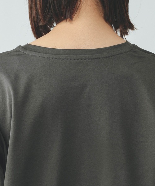 GLOBAL WORK（グローバルワーク）の「リッチクリーンレース半袖Tシャツ/910636（Tシャツ/カットソー・レディース・オフホワイト/スミクロ・LARGE/MEDIUM）」の16枚目の写真
