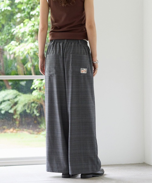 PBLIM(ページボーイリム)の「《UNISEX》ダブルウエストチェックパンツ(その他パンツ・レディース・グレー/ブラウン・FREE)」の6枚目の写真