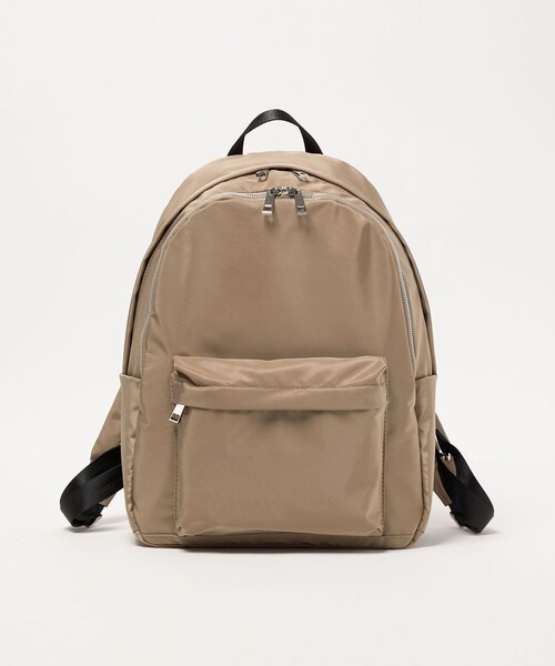 green label relaxing(グリーンレーベルリラクシング)の「<PARTE>ダブルジップ バックパック / リュック 通勤 はっ水(バックパック/リュック・レディース・ブラック/モカ/ネイビー/その他1・FREE)」の2枚目の写真