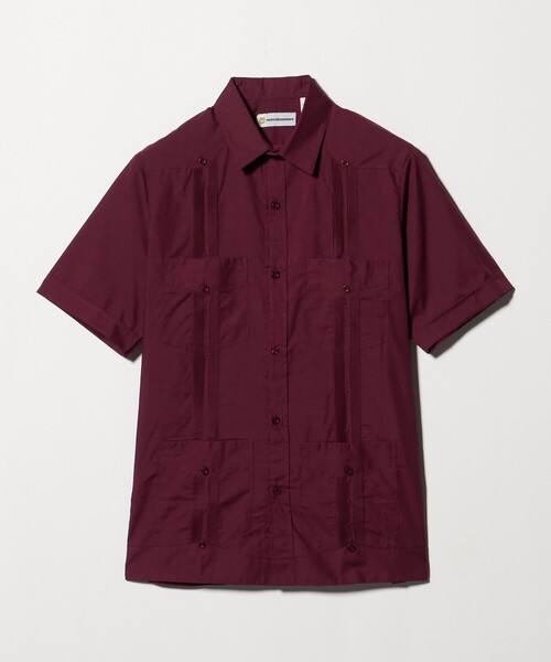 MY CUBAN STORE(マイキューバンストア)の「<MYCUBANSTORE> CB SHORT SLEEVE SHIRT/シャツ(シャツ/ブラウス・メンズ・ブラック/ワイン/クリーム・L/M)」の3枚目の写真