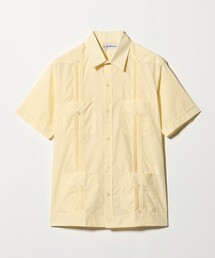Steven Alan＞ コットン/ウール ボイル オープンカラー シャツ BOX