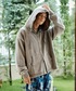 CASPER JOHN（キャスパージョン）の「Bio wash knit parka/バイオウォッシュニットパーカー（パーカー・LARGE）」