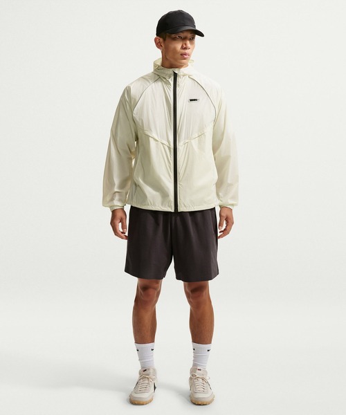 NIKE(ナイキ)の「NIKE AS M NK WR LW FZ JKT FMRN / ナイキ WR LW フルジップ ジャケット FMRN 【SP】(ナイロンジャケット・メンズ・ライトオリーブ/オフホワイト・S/M/L/XL/XXL)」の3枚目の写真