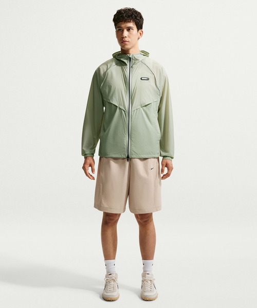 NIKE(ナイキ)の「NIKE AS M NK WR LW FZ JKT FMRN / ナイキ WR LW フルジップ ジャケット FMRN 【SP】(ナイロンジャケット・メンズ・ライトオリーブ/オフホワイト・S/M/L/XL/XXL)」の10枚目の写真