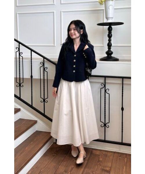 TILL I DIE（ティルアイダイ）の「Grace tweed jacket_Navy（その他アウター・レディース・ネイビー・MEDIUM/SMALL）」の7枚目の写真