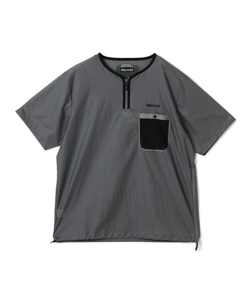 BEAMS GOLF(ビームスゴルフ)の「【別注】Marmot / ハーフジップ 撥水 ウインドピステ(ベスト・メンズ・チャコールグレー/ブラック・SMALL/X-LARGE/LARGE/MEDIUM)」の13枚目の写真