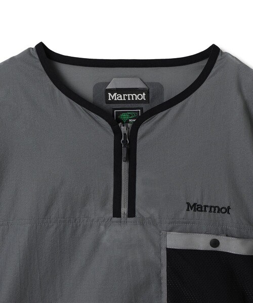 BEAMS GOLF(ビームスゴルフ)の「【別注】Marmot / ハーフジップ 撥水 ウインドピステ(ベスト・メンズ・チャコールグレー/ブラック・SMALL/X-LARGE/LARGE/MEDIUM)」の14枚目の写真