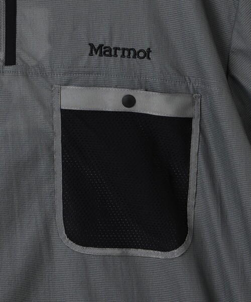 BEAMS GOLF(ビームスゴルフ)の「【別注】Marmot / ハーフジップ 撥水 ウインドピステ(ベスト・メンズ・チャコールグレー/ブラック・SMALL/X-LARGE/LARGE/MEDIUM)」の15枚目の写真