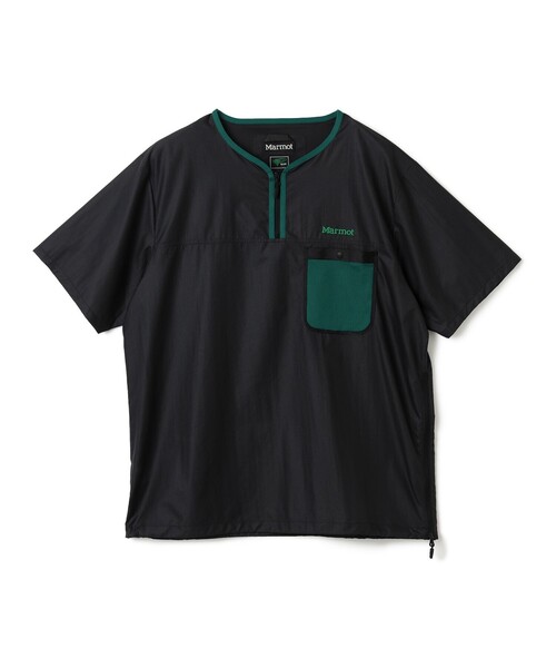 BEAMS GOLF(ビームスゴルフ)の「【別注】Marmot / ハーフジップ 撥水 ウインドピステ(ベスト・メンズ・チャコールグレー/ブラック・SMALL/X-LARGE/LARGE/MEDIUM)」の3枚目の写真