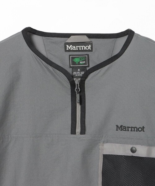 BEAMS GOLF(ビームスゴルフ)の「【別注】Marmot / ハーフジップ 撥水 ウインドピステ(ベスト・メンズ・チャコールグレー/ブラック・SMALL/X-LARGE/LARGE/MEDIUM)」の22枚目の写真