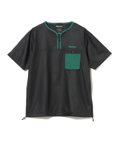 BEAMS GOLF(ビームスゴルフ)の「【別注】Marmot / ハーフジップ 撥水 ウインドピステ(ベスト・メンズ・チャコールグレー/ブラック・SMALL/X-LARGE/LARGE/MEDIUM)」の18枚目の写真