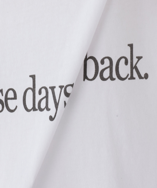 Ophrys（オフリス）の「Ophrys/オフリス Those days are back Tee OP26SS05（Tシャツ/カットソー・レディース・ネイビー/ホワイト・FREE）」の9枚目の写真