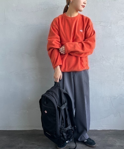 JEANS FACTORY （ジーンズファクトリー）の「[DANTON/ダントン] MONT FARON 27 ナイロンバックパック（バックパック/リュック・レディース・ブラック・ONE SIZE）」の5枚目の写真