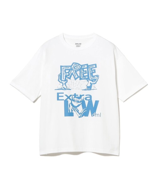 DEMARCOLAB(デマルコラブ)の「DeMarcoLab × Almost Free Services / XTRALOW TEE(Tシャツ/カットソー・メンズ・ホワイト・XL/M/L)」の1枚目の写真