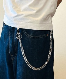 BEATJIVE（ビートジャイブ）の「ステンレスウォレットチェーン 40cm キーチェーン メンズ レディース（ウォレットチェーン）」