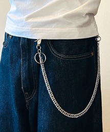 BEATJIVE | ステンレスウォレットチェーン 40cm キーチェーン メンズ レディース(ウォレットチェーン)