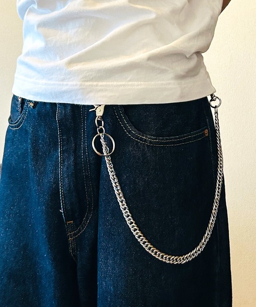 BEATJIVE(ビートジャイブ)の「ステンレスウォレットチェーン 40cm キーチェーン メンズ レディース(ウォレットチェーン・メンズ・シルバー/シルバー系その他/シルバー系その他2・FREE)」の7枚目の写真