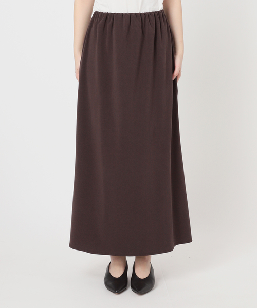 SLOBE IENA(スローブイエナ)の「《2枚セット/追加》ニュアンスカットソー×ナロースカートセットアップ(Tシャツ/カットソー・レディース・ブラック/ブラウン・38/36)」の19枚目の写真