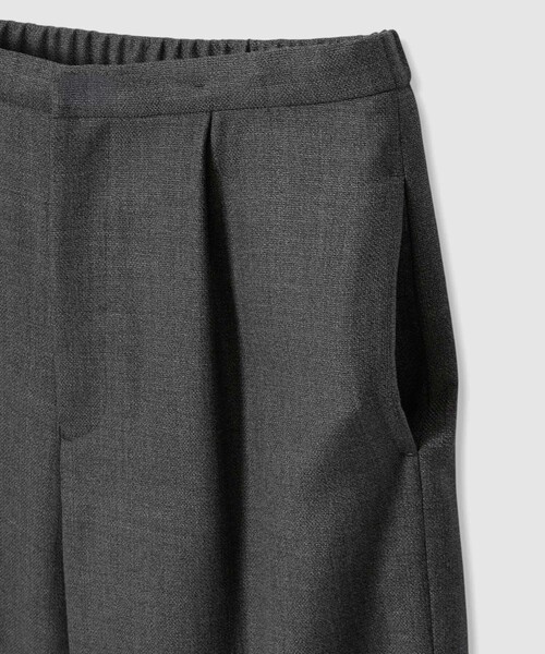 ANAYI（アナイ）の「ウールオックスストレートパンツ〈セットアップ対応商品〉（その他パンツ・レディース・チャコールグレー/ネイビー/ブラウン・34/38/36）」の9枚目の写真