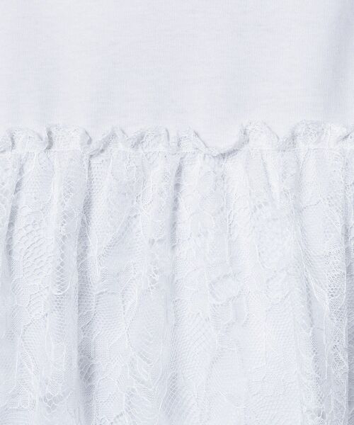 Reflect(リフレクト)の「【UVカット/接触冷感/手洗い可】ラッセルレースプルオーバー(Tシャツ/カットソー・レディース・ブラック/ホワイト・13/11/09/07)」の17枚目の写真