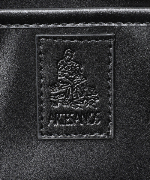 U by SPICK&SPAN(ユーバイスピックアンドスパン)の「ARTESANOS /アルテサノス ポーチ付きレザートートバッグ(トートバッグ・レディース・ブラック・FREE)」の3枚目の写真