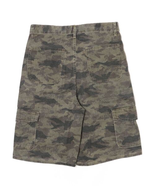 UP START（アップスタート）の「【Bls】 【ZM】【Bling Leads】CAMO柄 6分丈スケーターパンツ(BL)（デニムパンツ・レディース・カモフラージュ・FREE）」の10枚目の写真