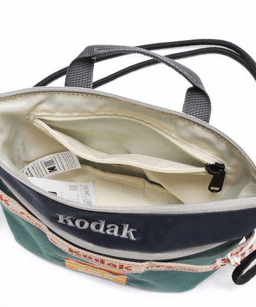 journal standard L'essage(ジャーナルスタンダードレサージュ)の「KODAK/コダック Hardy Kodachrome Mini Cross Bag バッグ(ショルダーバッグ・レディース・ブルー・FREE)」の9枚目の写真
